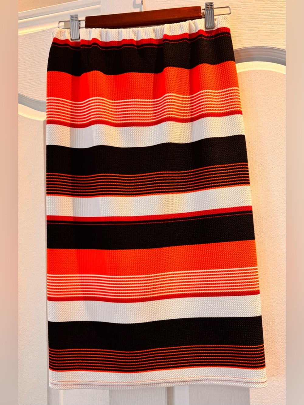 Top Shop Striped Knit Skirt